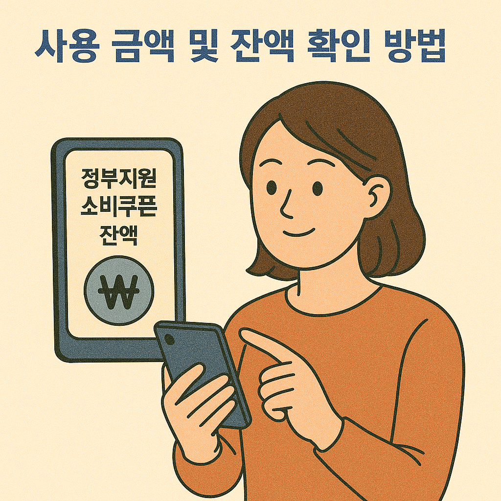 민생회복 농협체크카드신청 잔액확인방법