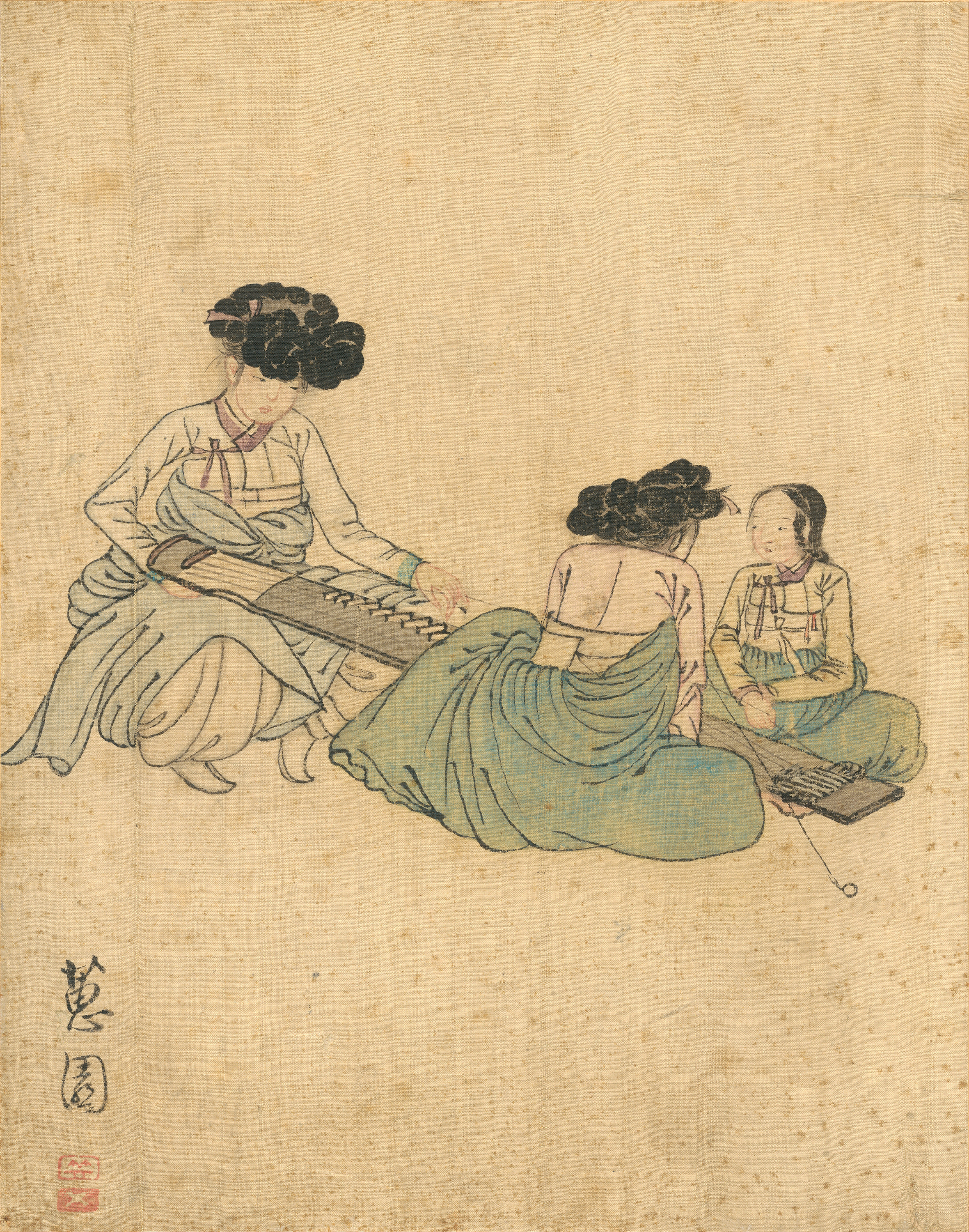 신윤복 여속도첩