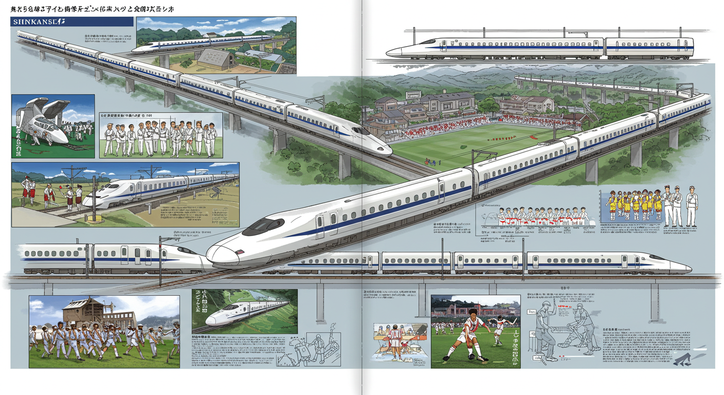 신칸센 역사 정리 (도카이도 신칸센, 기술 발전, 주요 사건)