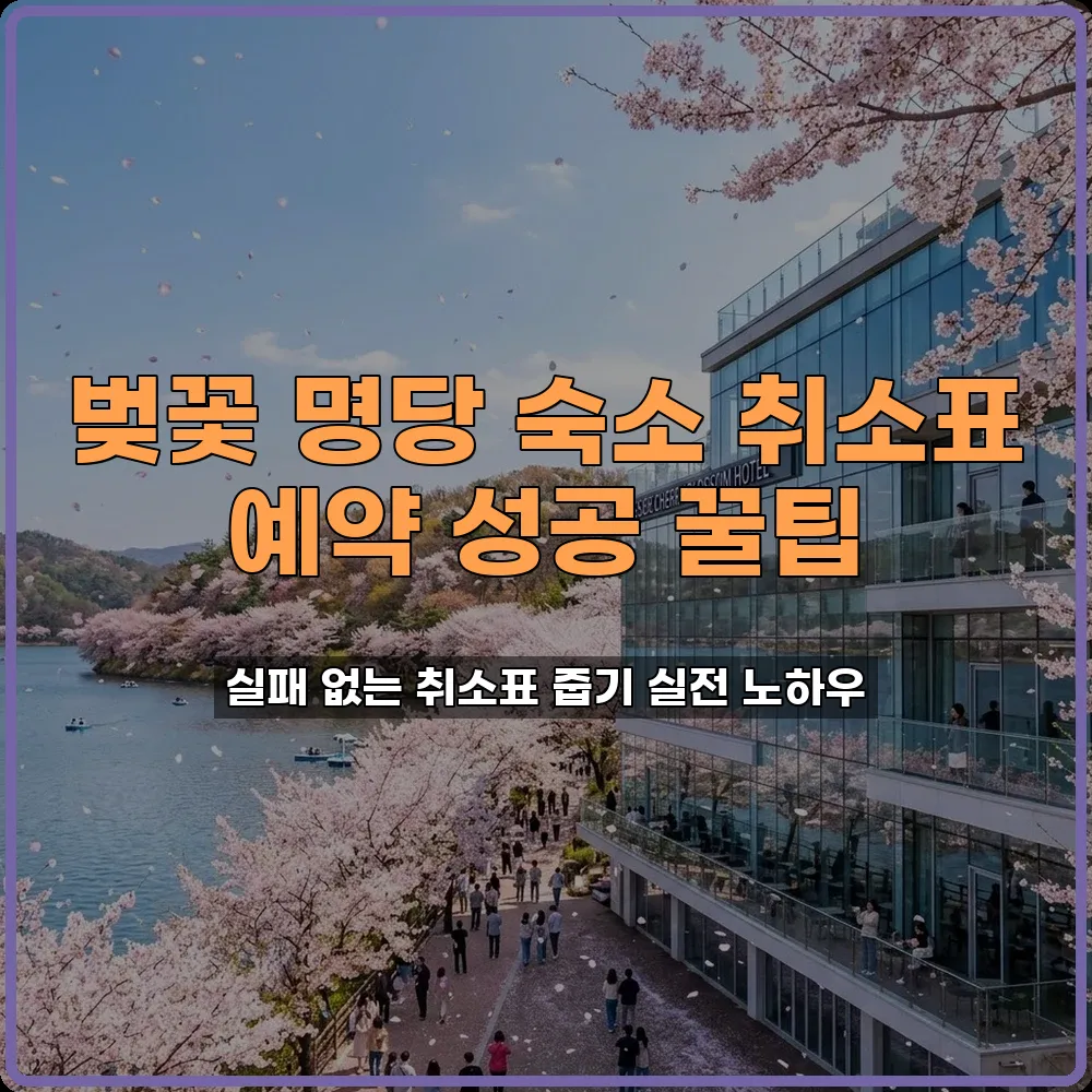 벚꽃개화시기