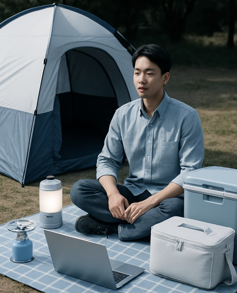 풀밭 위에 함부로 앉지 마세요