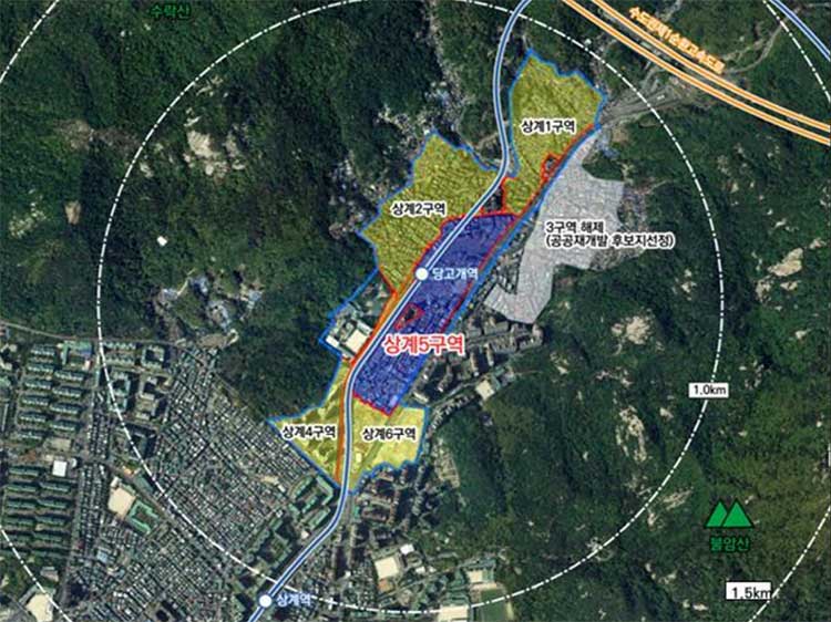 상계 5구역 위치