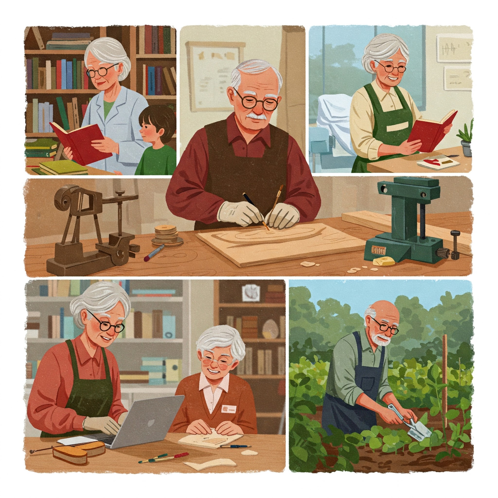 고령자 적합직종 안내서: 60대가 일하기 좋은 직업 TOP5