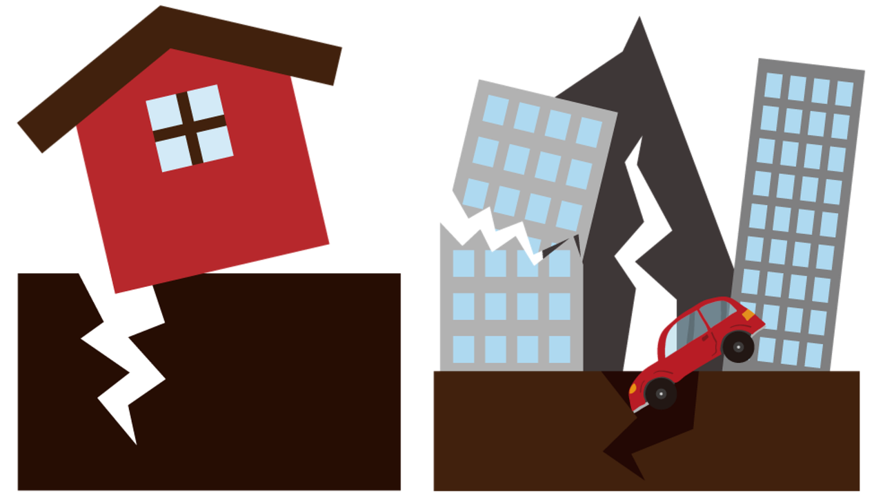 지진과 관련된 이미지