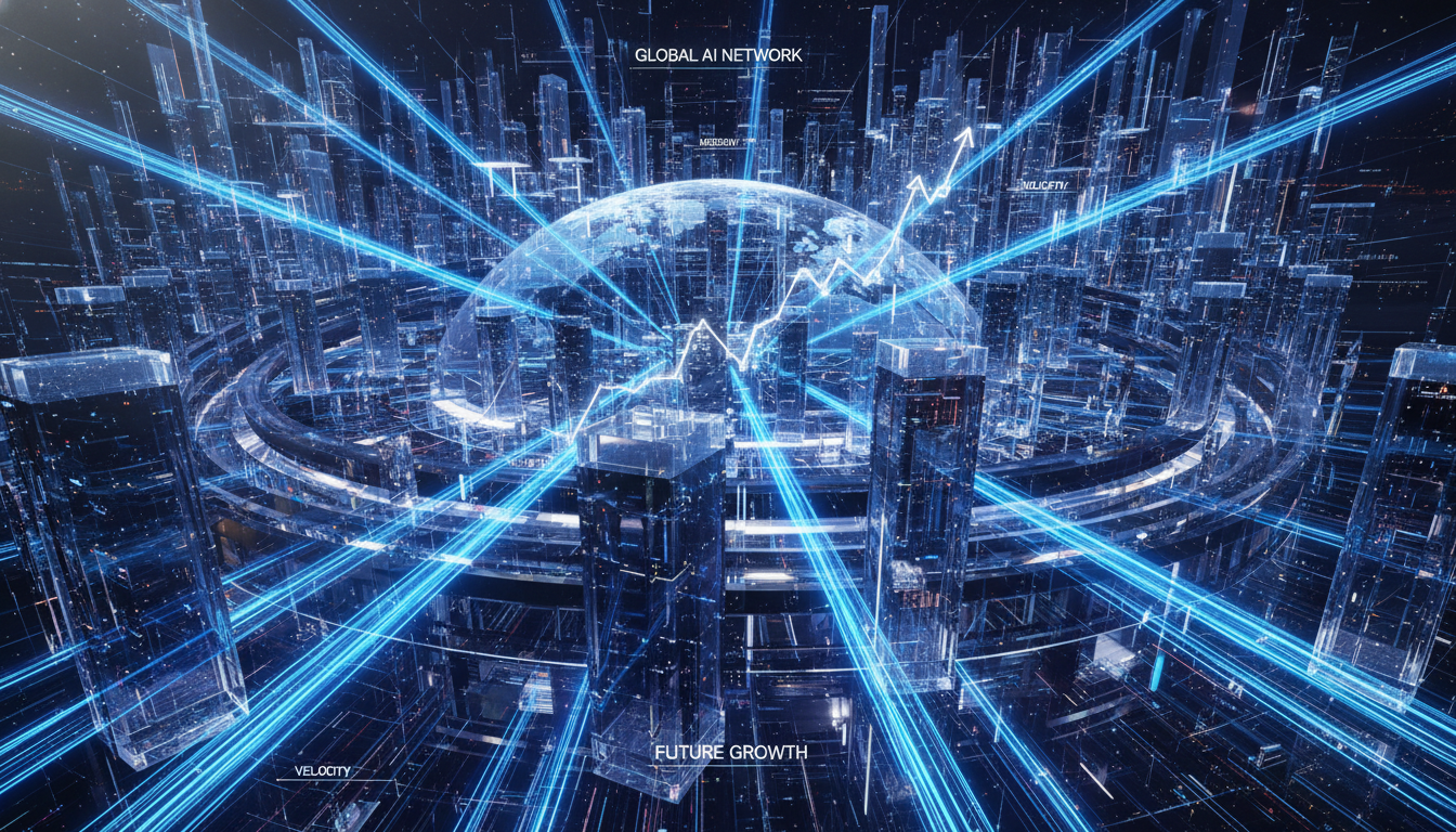 2026년 하반기 폭등 조짐을 보이는 광통신 관련주 대장주 TOP 3 및 주식 상승 전망을 나타내는 고품질 데이터센터 일러스트