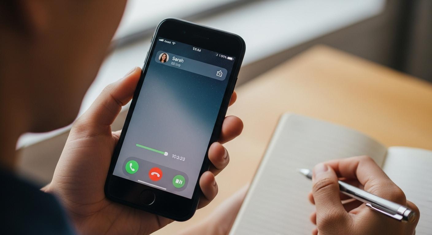 아이폰 통화녹음 듣기