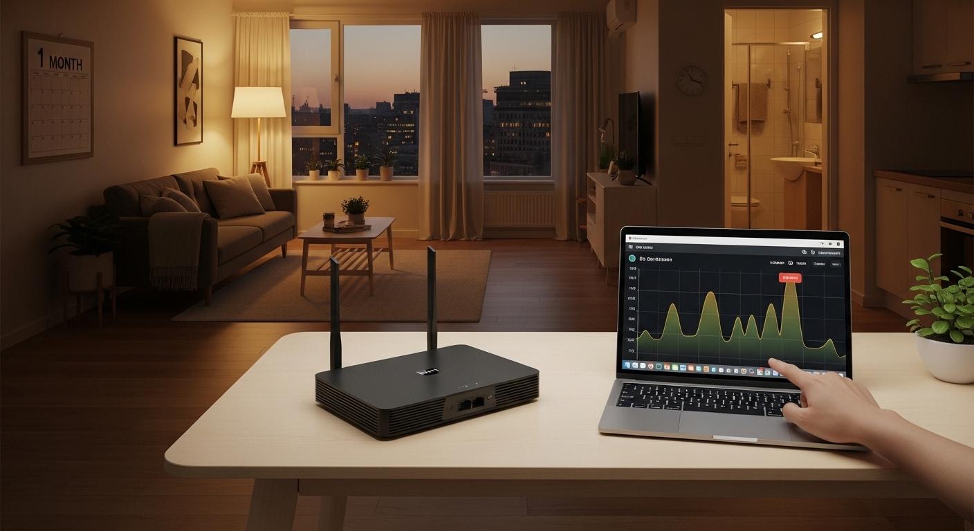 음영지역 원룸 공유기 1달 사용 후기