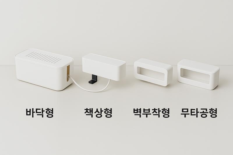 멀티탭 정리함, 어떤 게 진짜 편하고 깔끔할까?