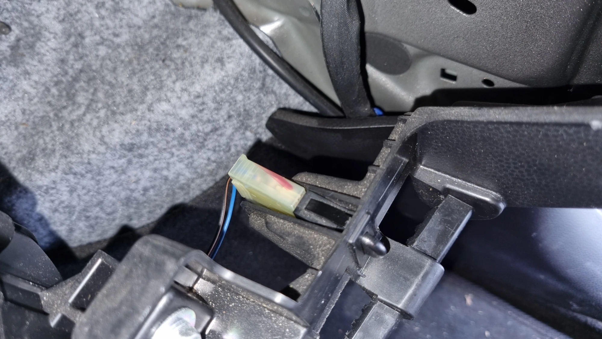 스위치 전선 연결 모습