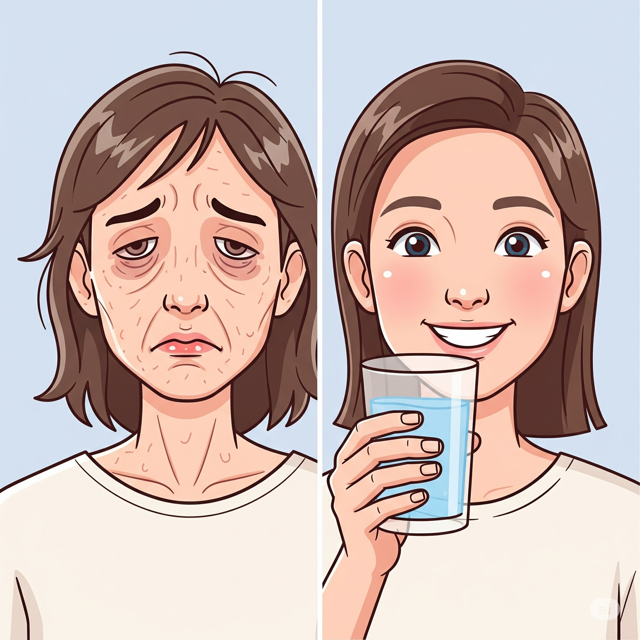 물 많이 마시면 피부가 좋아진다는 말, 근거 있나?