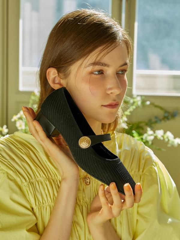 에델나인 Haylie 헤일리 가죽 메리제인