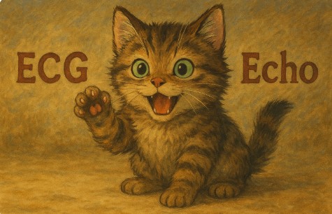 고양이 심전도(ECG) vs 심초음파(Echo), 심장 건강 평가를 위한 최적의 진단법