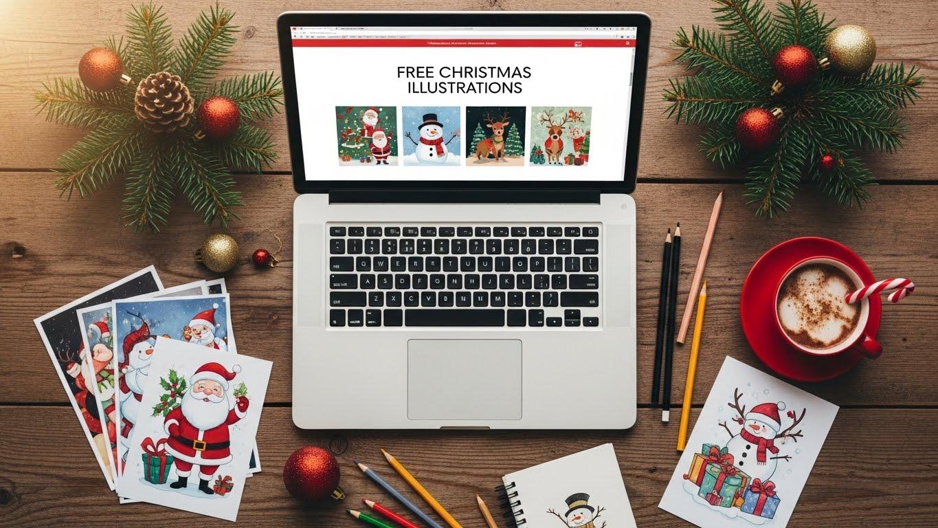 무료크리스마스 이미지 일러스트