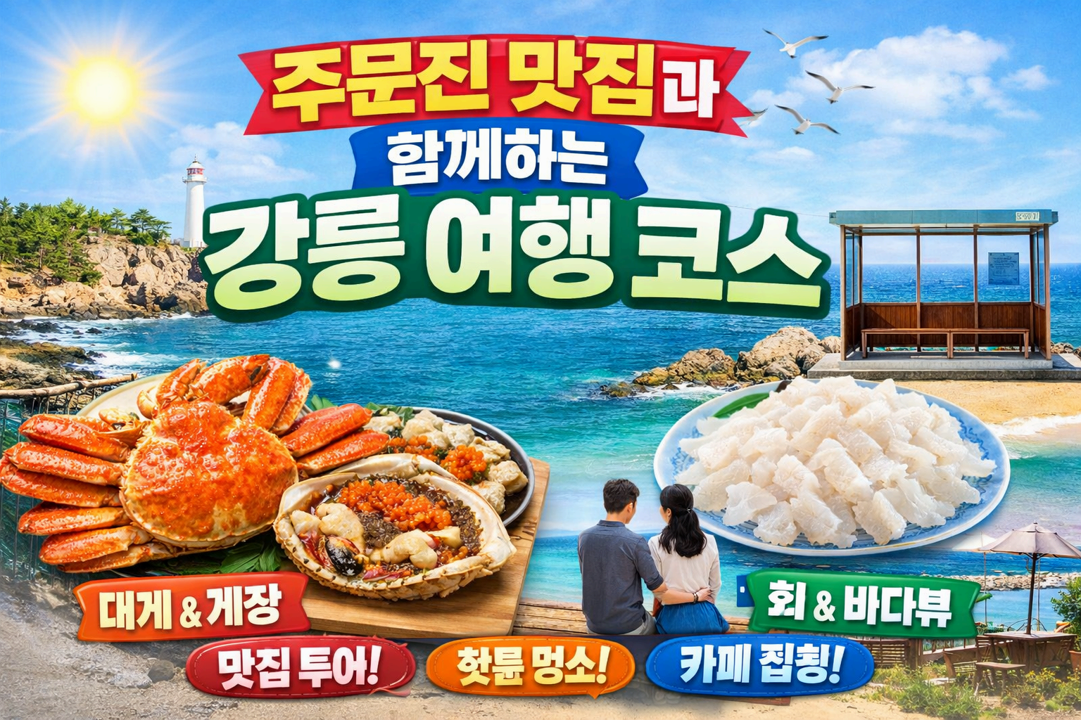 2026년 추천! 6시 내고향 강릉 주문진 해산물 맛집