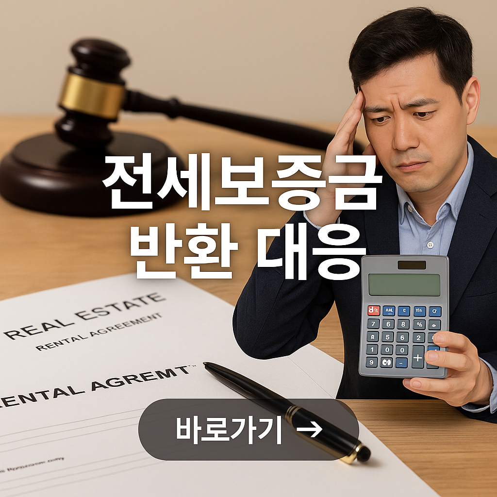 전세보증금 미반환 시 3단계 법적 대응법