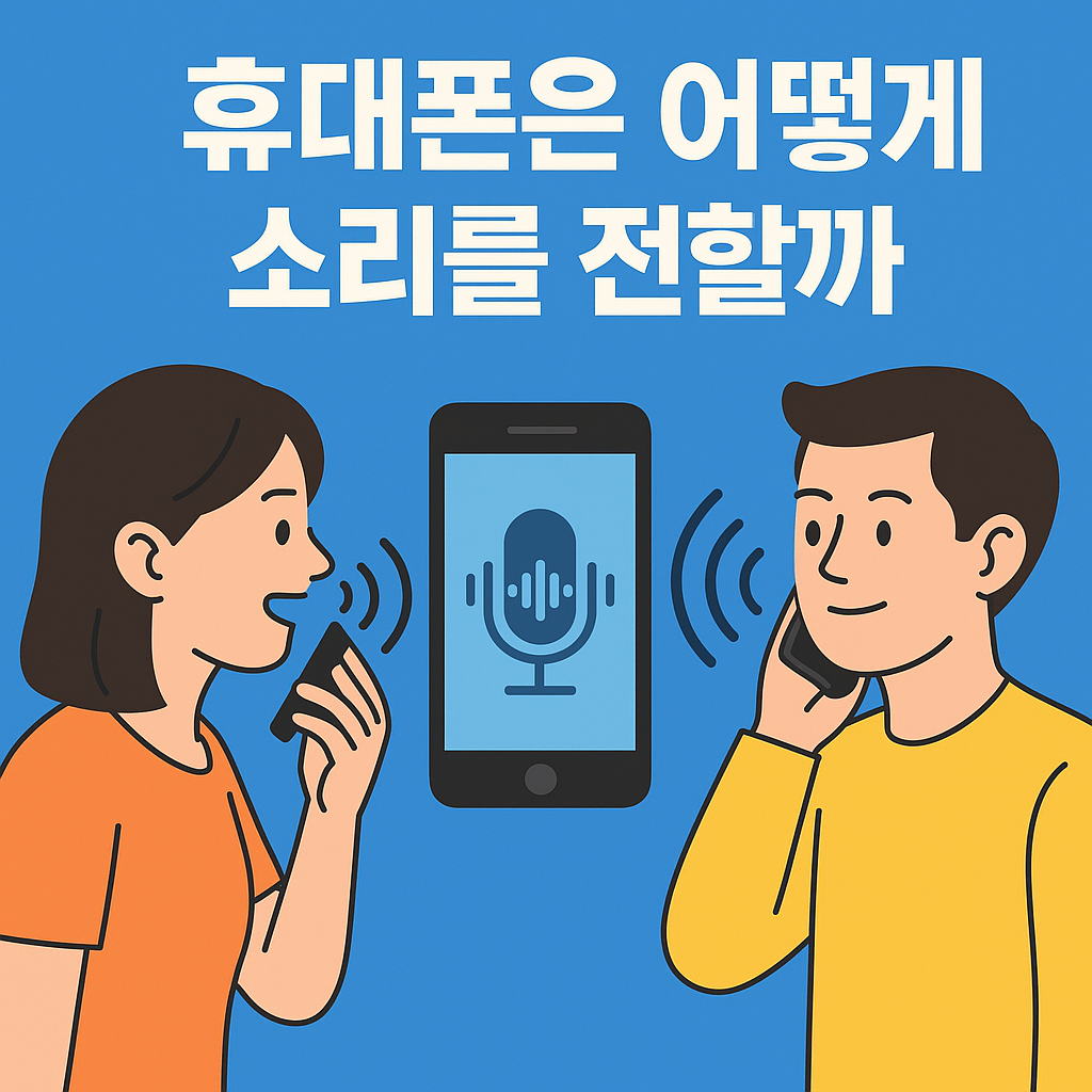 휴대폰은 어떻게 소리를 전할까