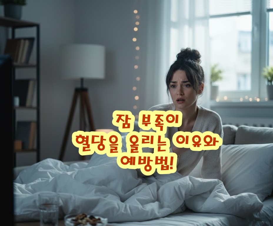 잠 부족이 혈당을 올리는 이유와 예방법!