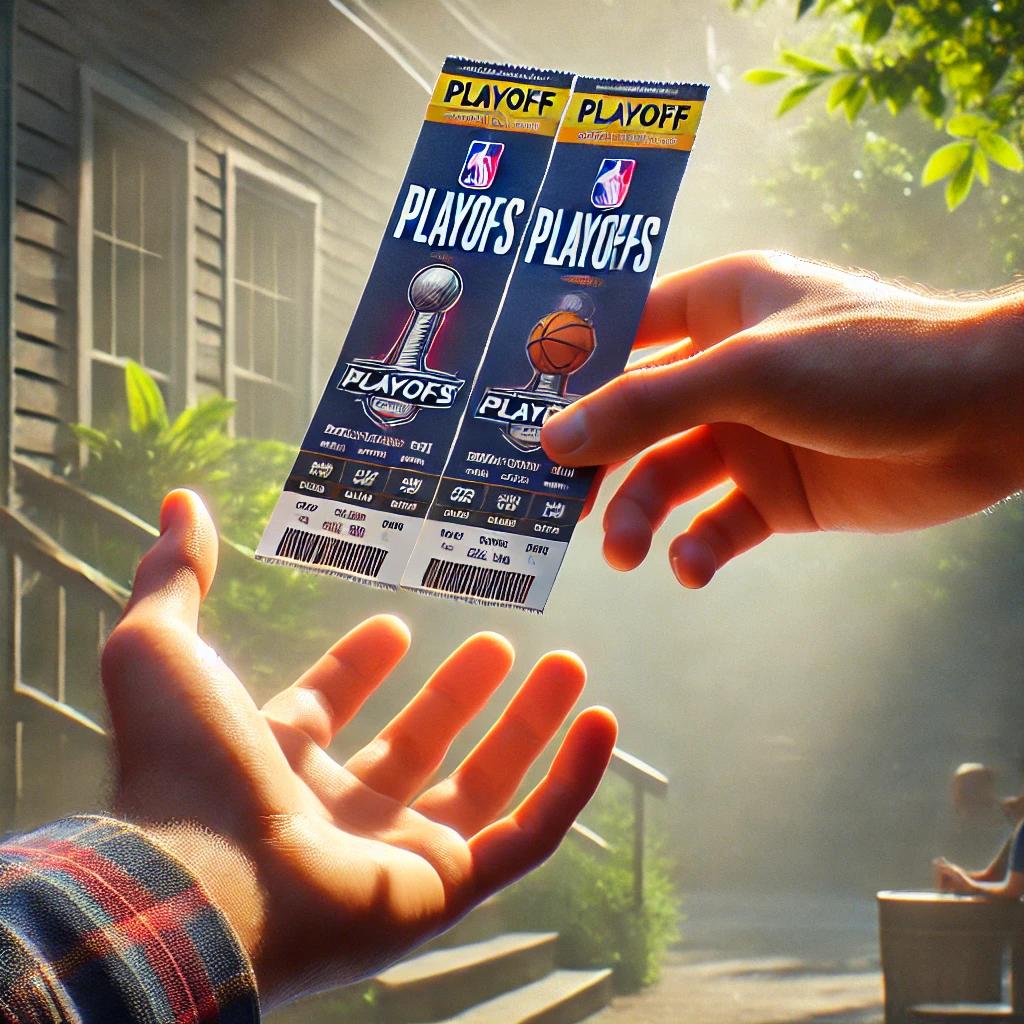 플레이오프 티켓 양도