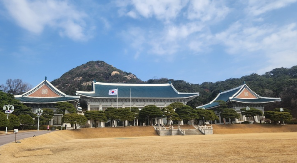 청와대 전경