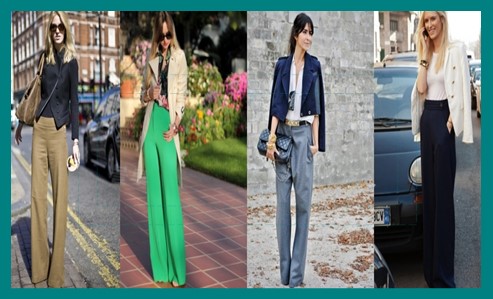 와이드 레그 팬츠