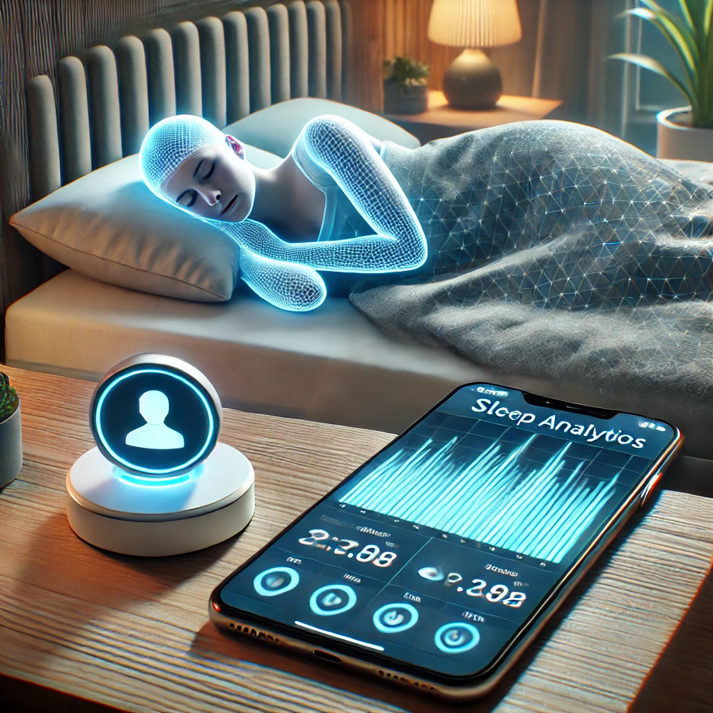 건강한 다이어트를 위해 최적의 수면을 유지하는 모습