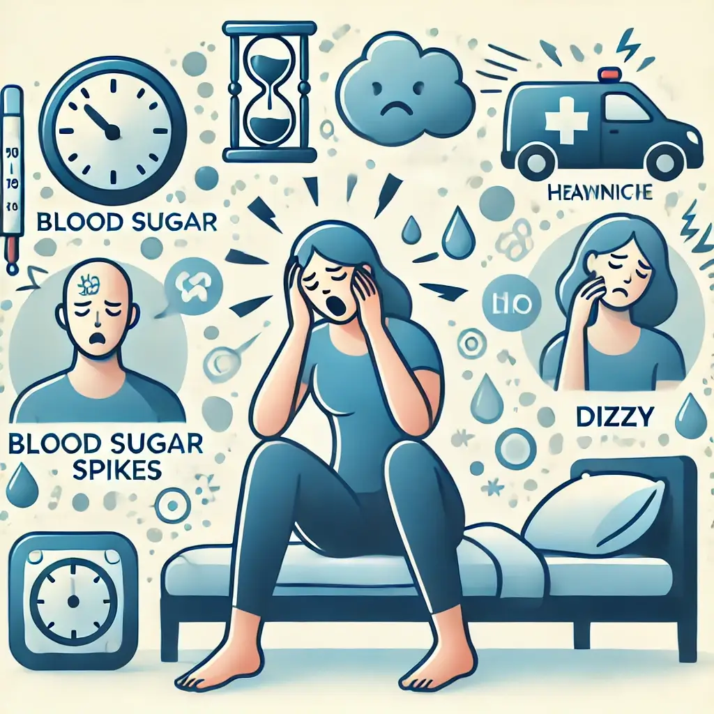 혈당 스파이크의 증상