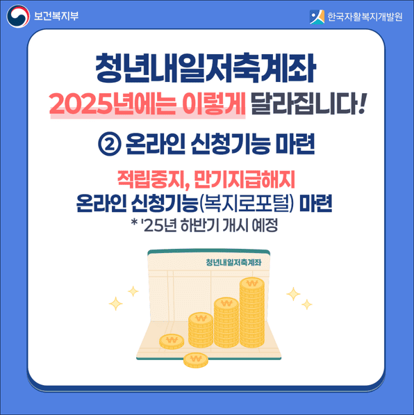 청년내일저축계좌 달라지는점