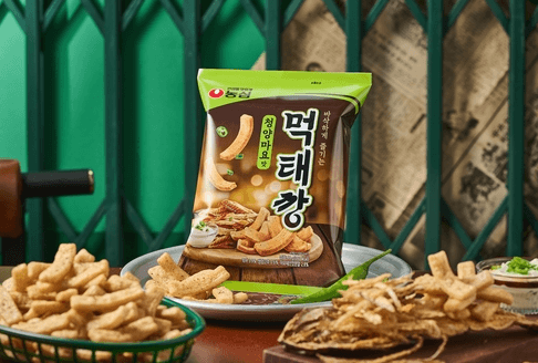 농심 먹태깡 사진입니다.