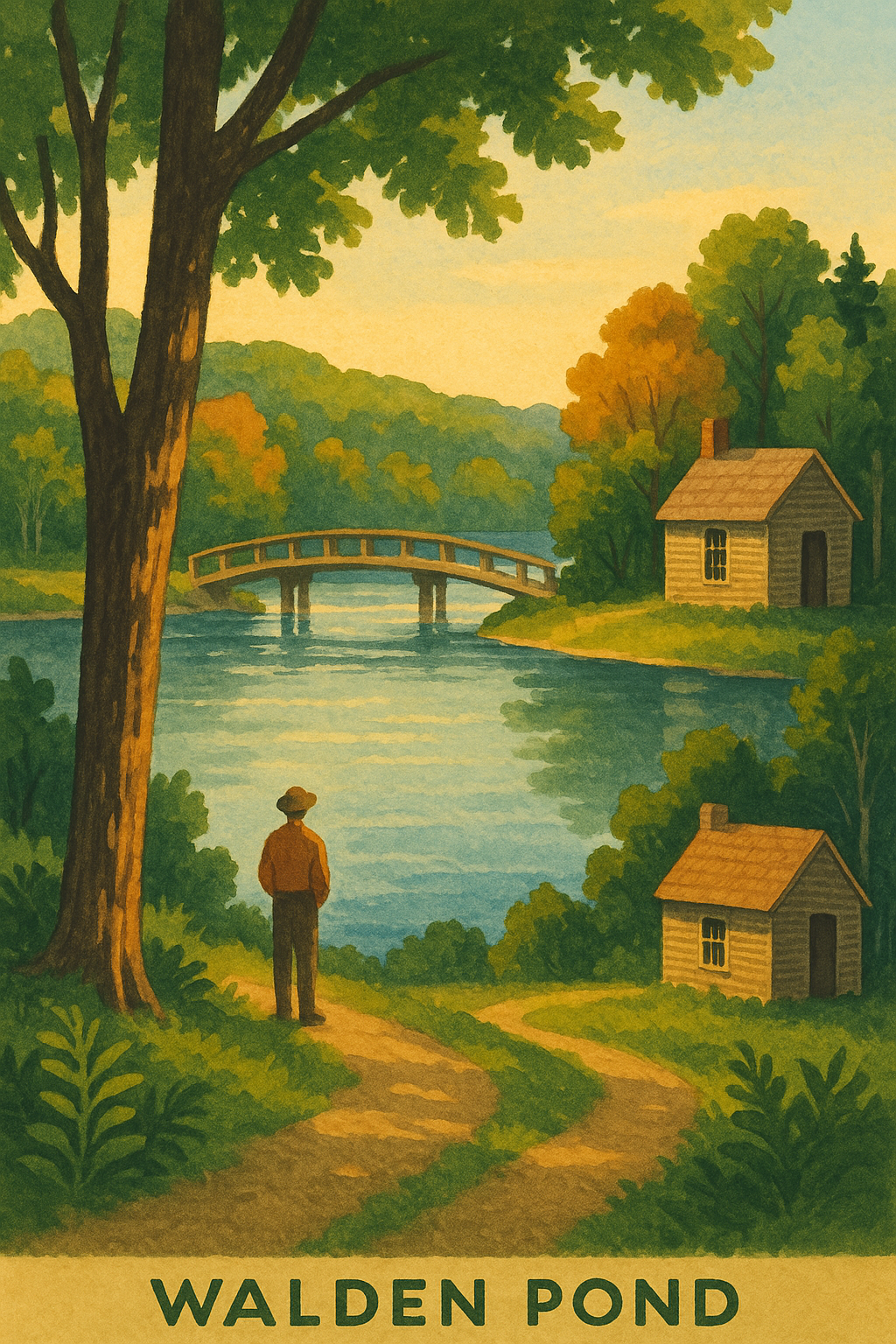 Walden Pond 숲길