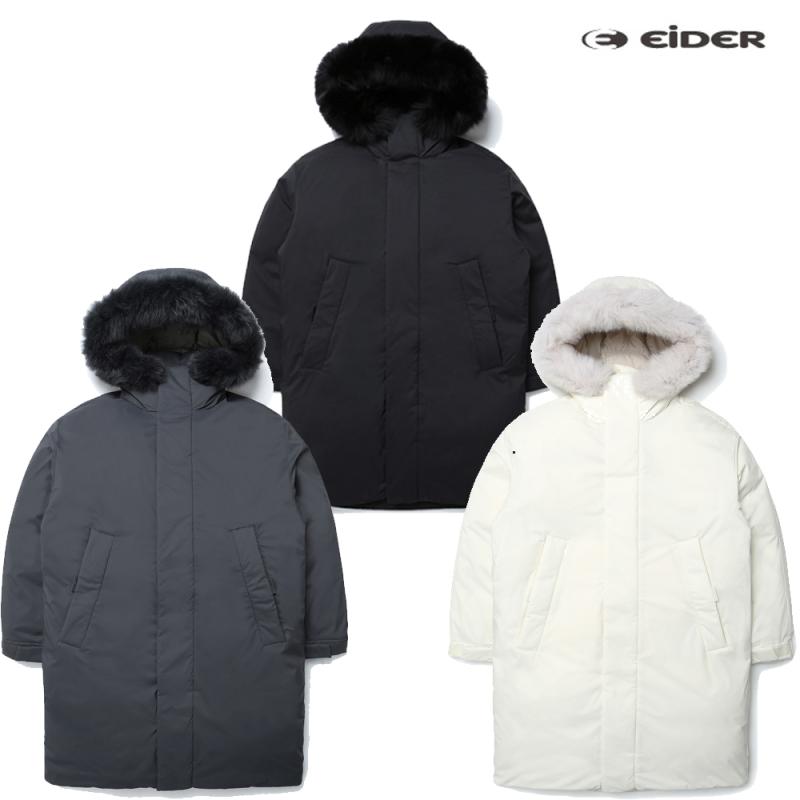 아이더 여성 겨울 기능성 발열원단 방풍 구스 롱패딩 다운 자켓 그램 DWW21584