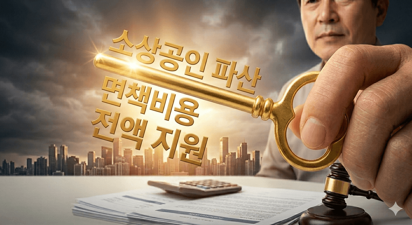 소상공안 파산 면책비용 지원 이미지