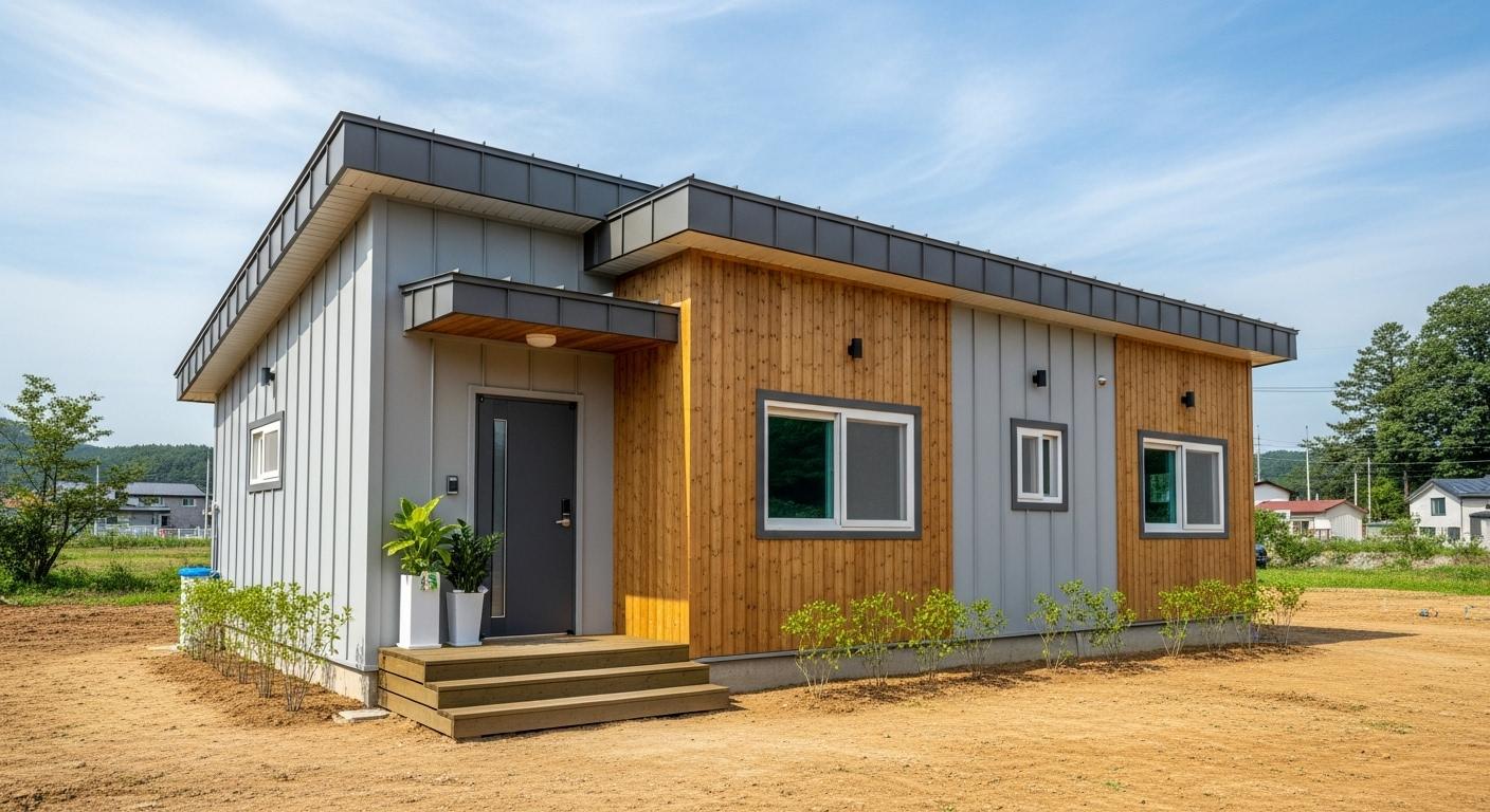 조립식 주택 건축비용 25평