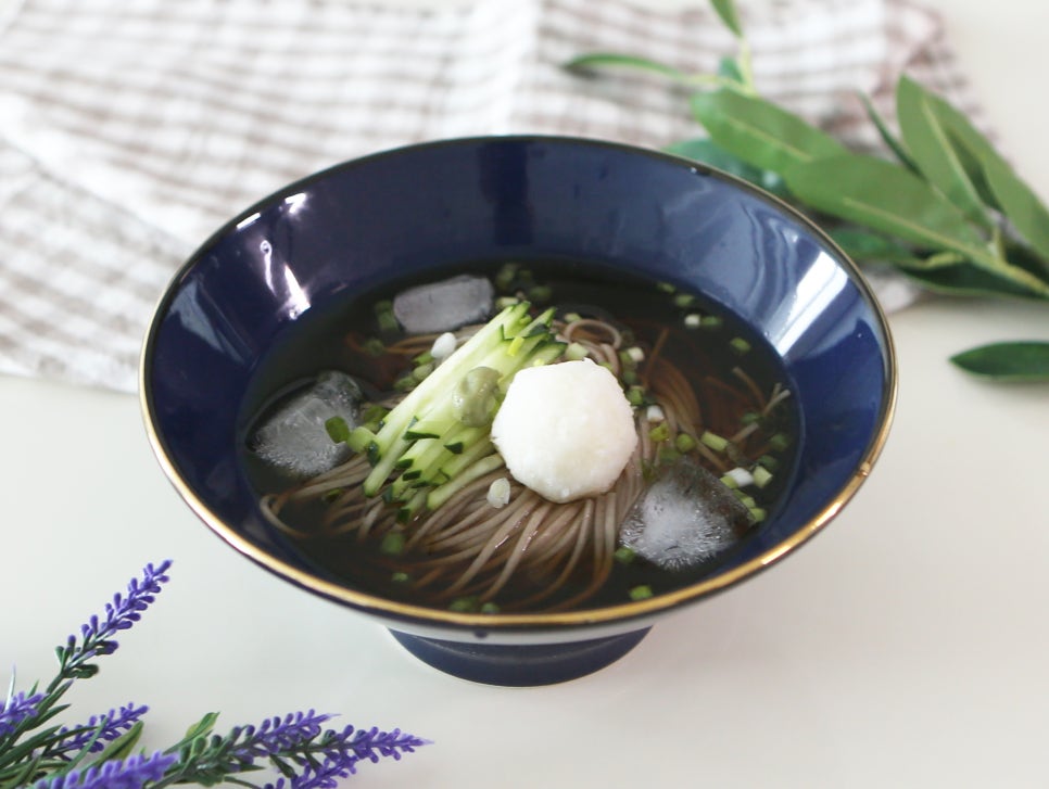 냉모밀 메밀소바 메밀국수