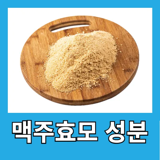 맥주효모 성분 및 효능
