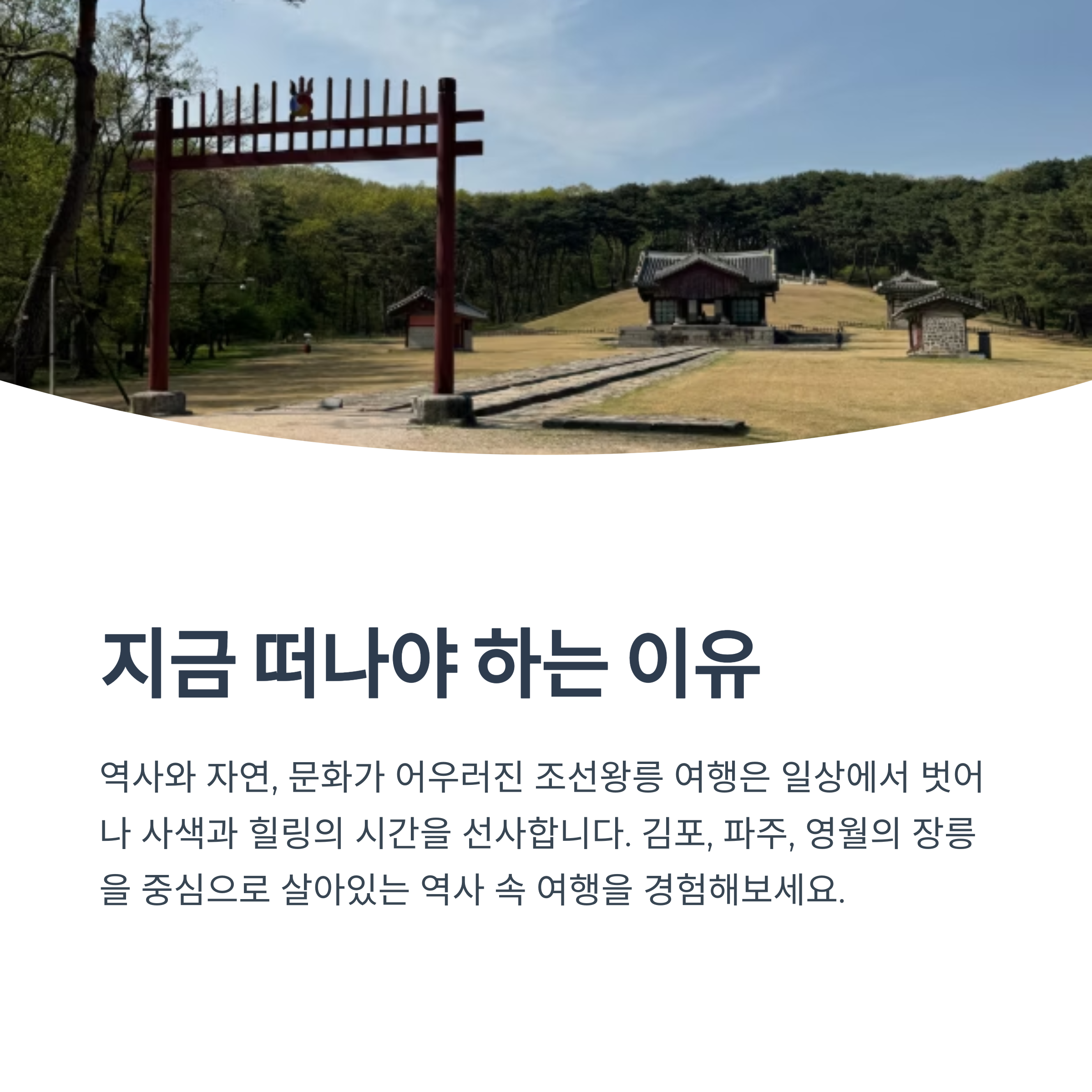 지금 떠나야 하는 이유