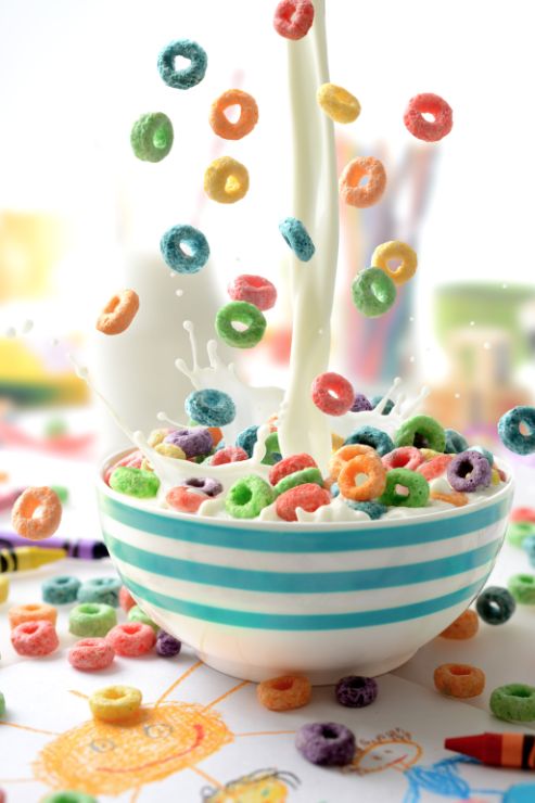 씨리얼 즐겨먹는 초가공식품