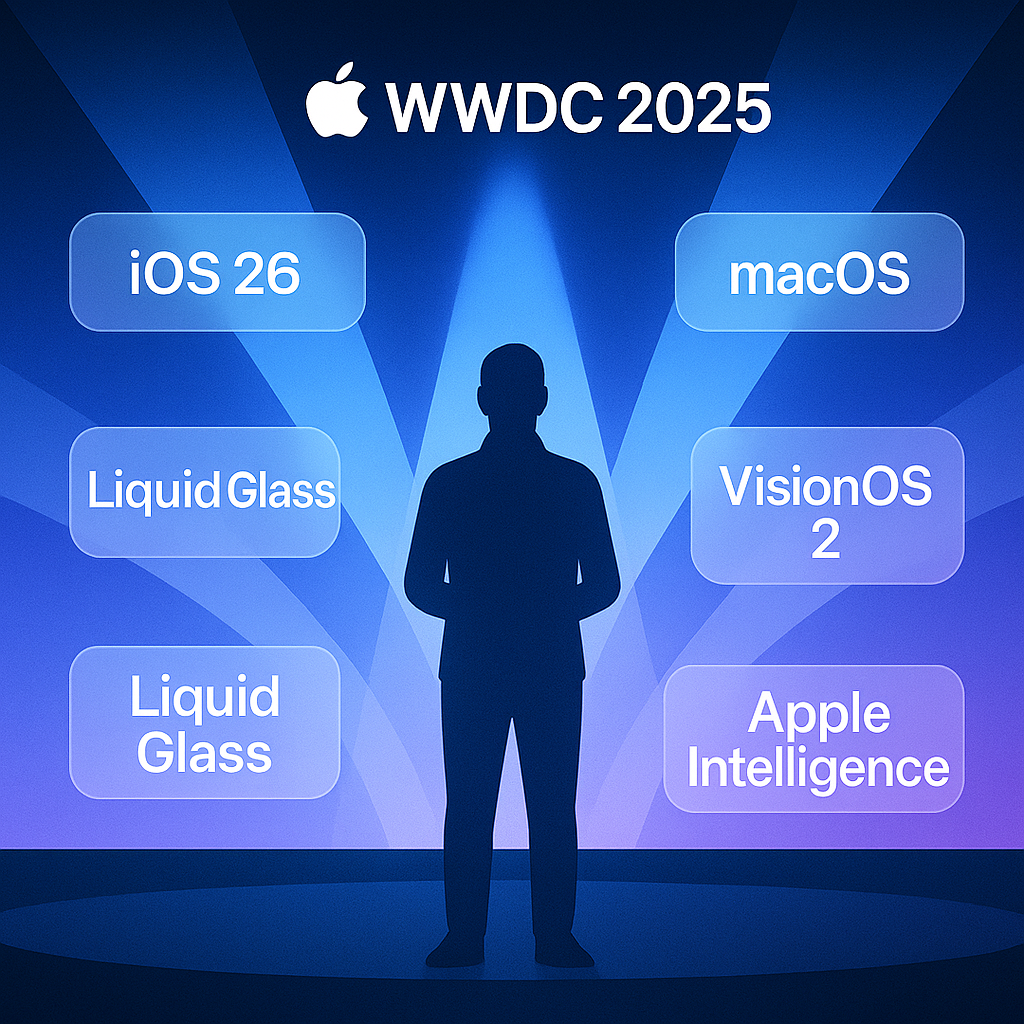 WWDC 2025 썸네일 - Apple Intelligence, iOS 26
