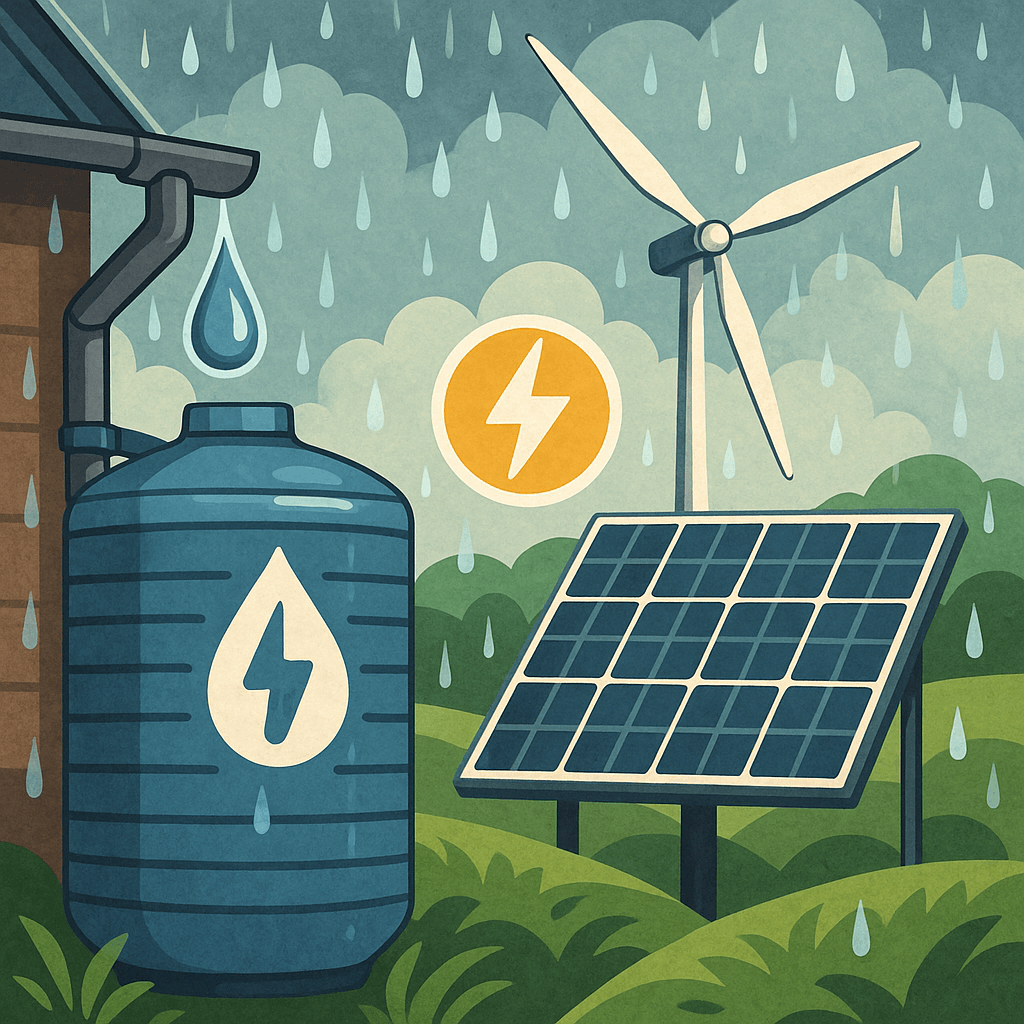 도시 개발 빗물 연계 에너지