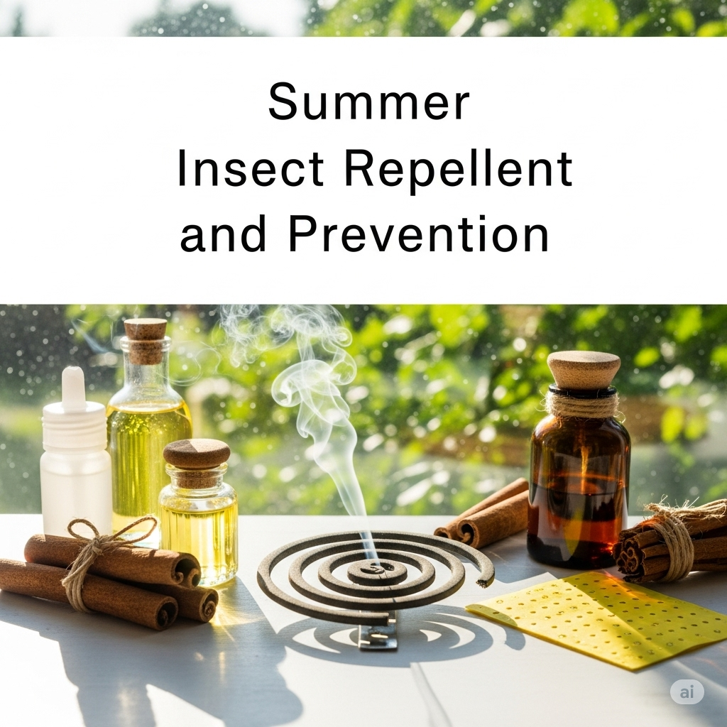 여름철 벌레 퇴치 및 예방 방법