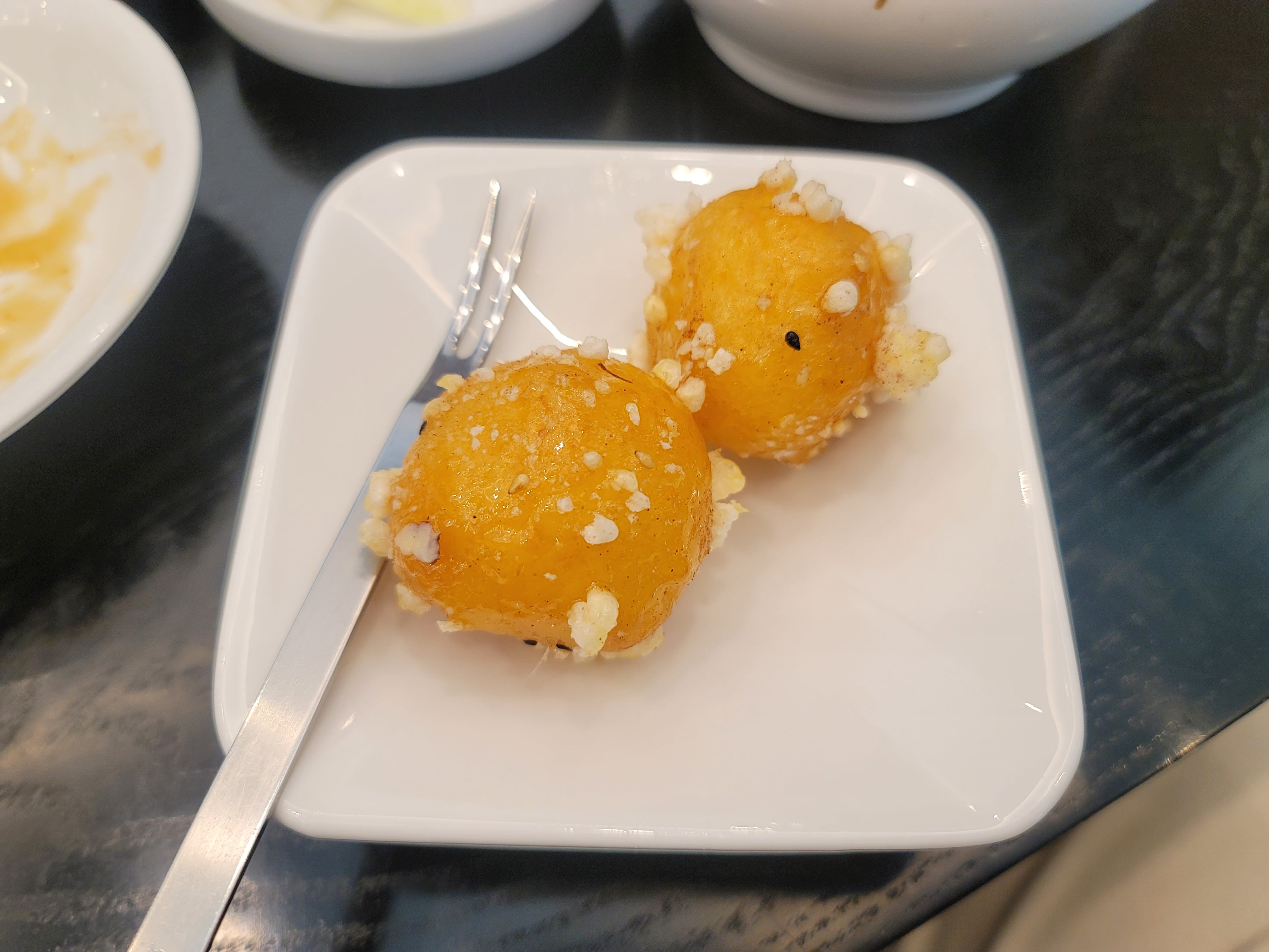 홍성원 런치 후식