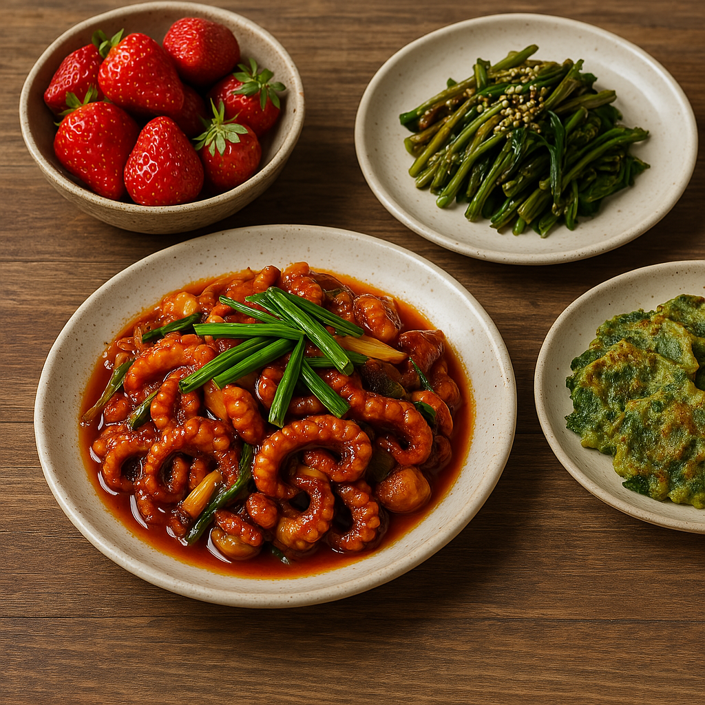 4월 제철 음식과 간단한 집밥 레시피