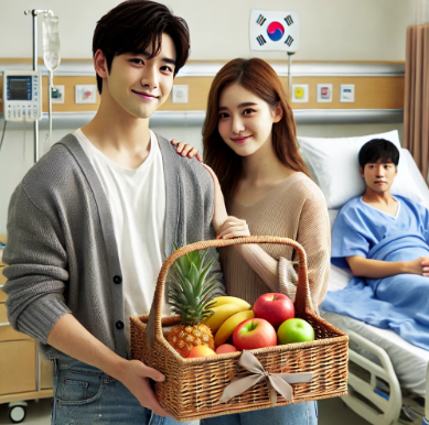 병문안 이미지