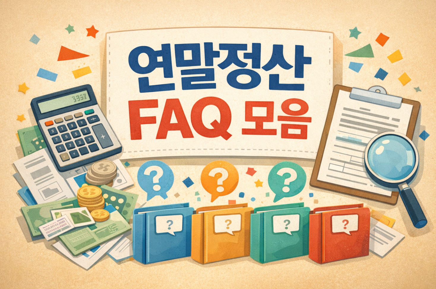 연말정산 FAQ 모음
