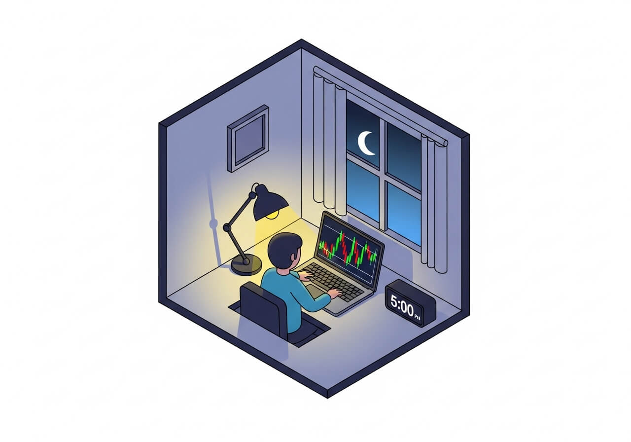 한국 애프터 마켓 시간