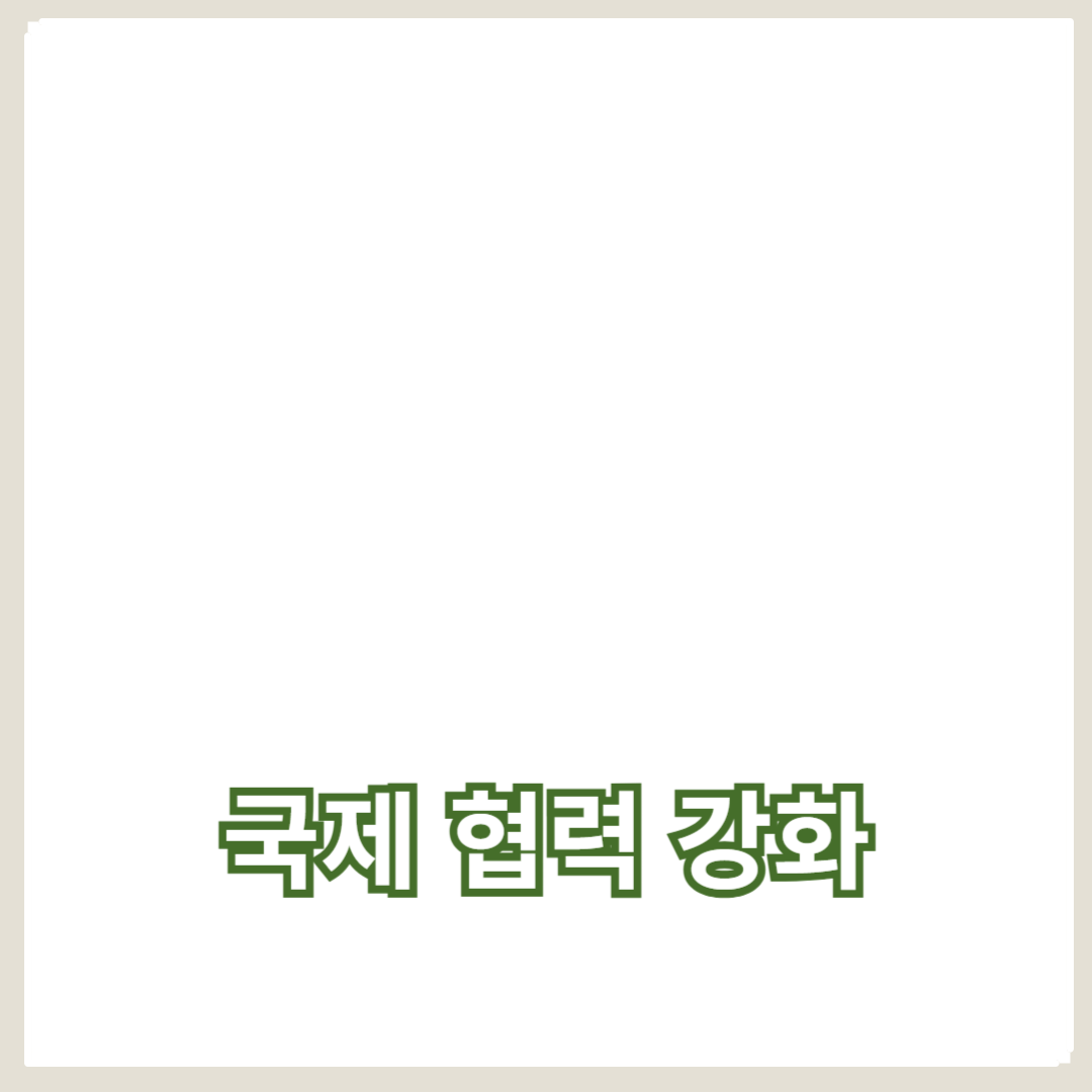 국제 협력 강화로 WHO의 공중 보건 정책 실현 방안