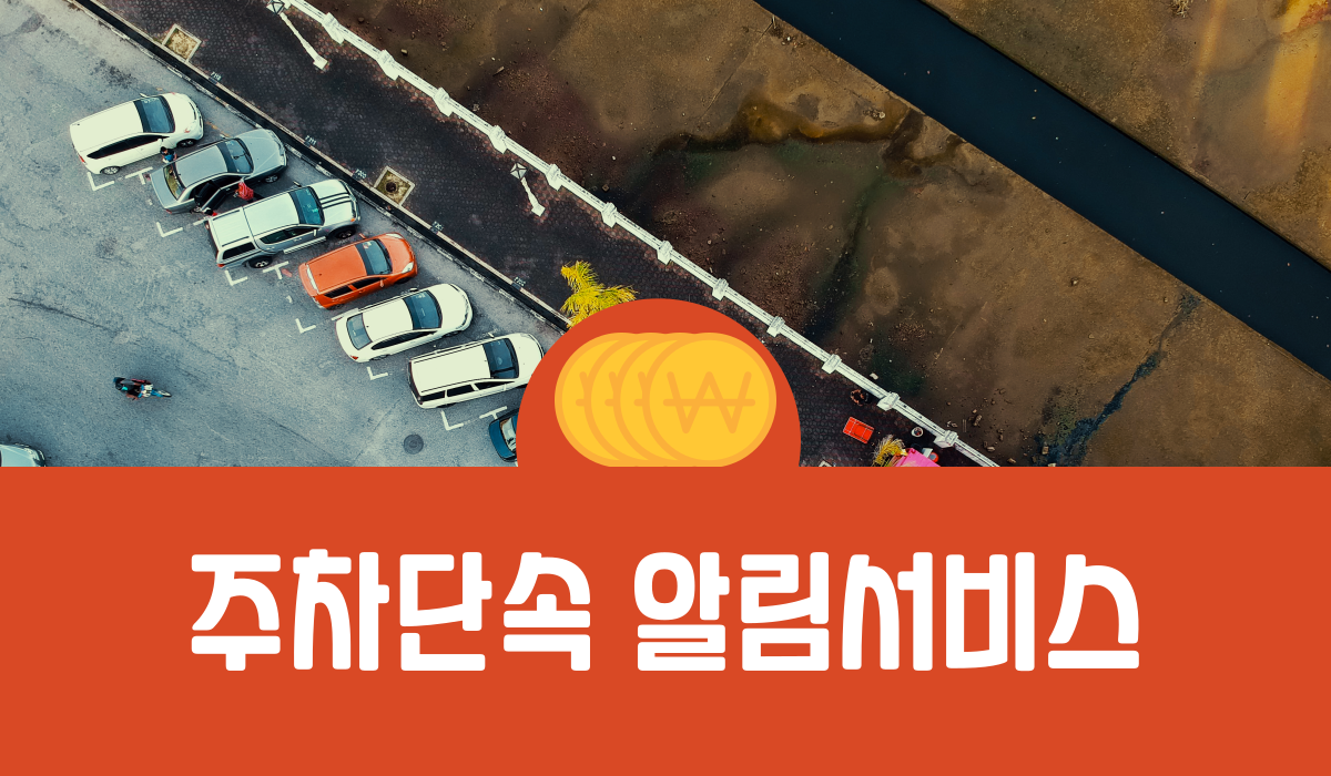 주차단속 알림서비스