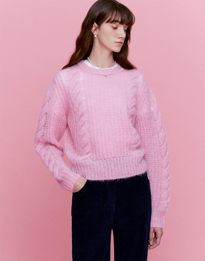 비뮤즈맨션 니트