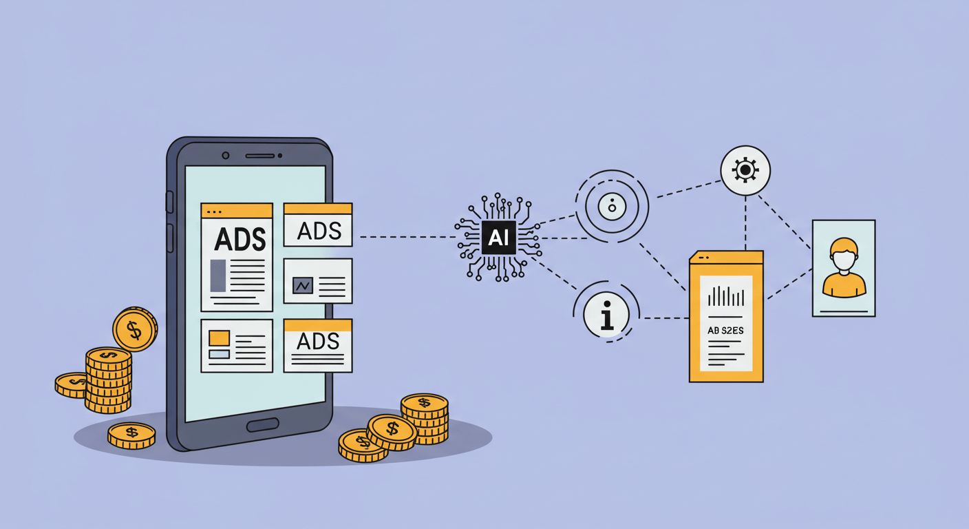 광고 전략: 체류 시간과 수익 극대화