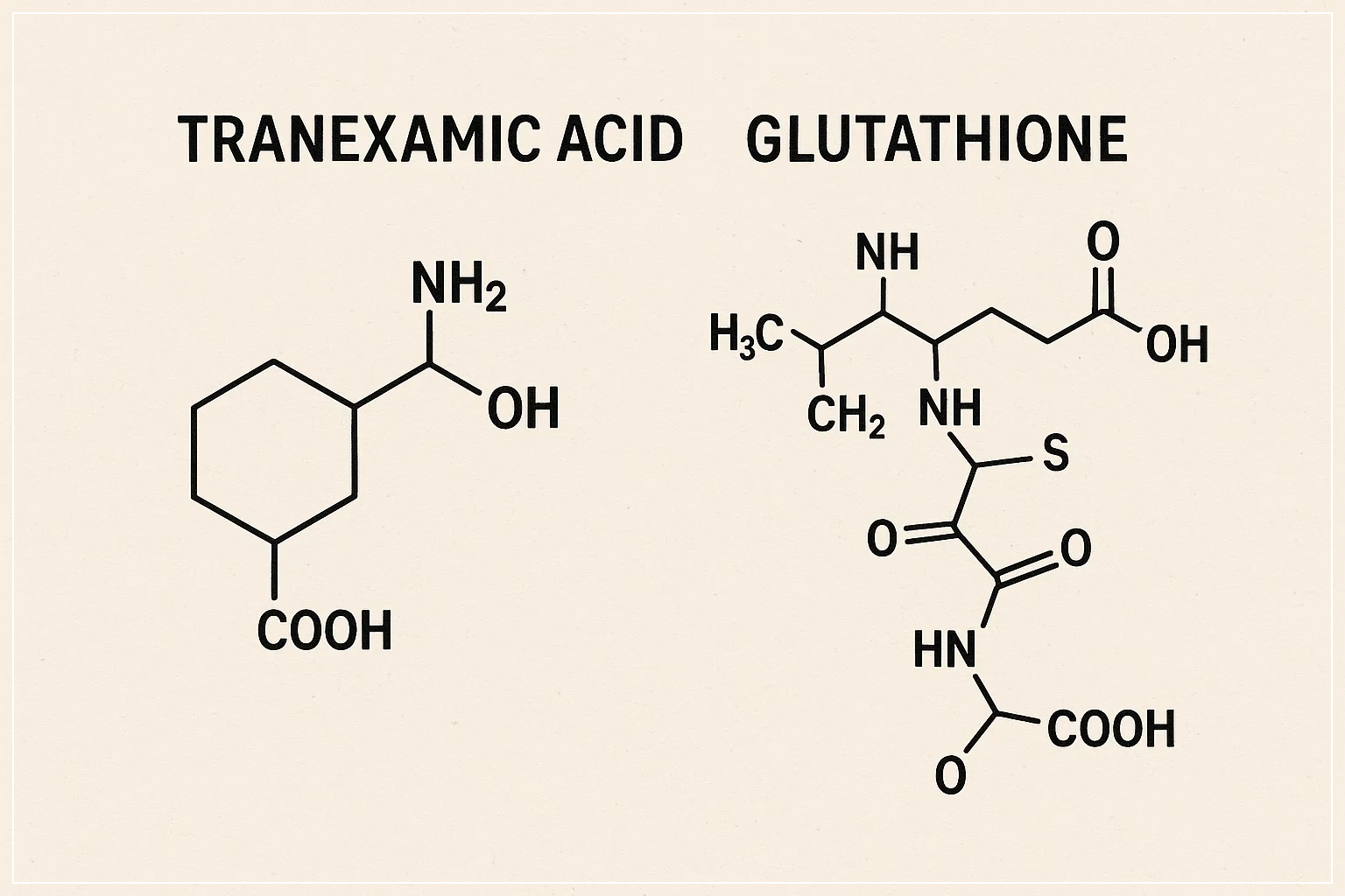 트라넥삼산과 글루타치온, 미백에 더 좋은 건? 효과·차이점 비교