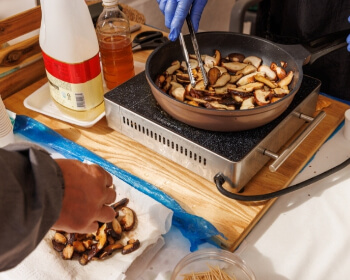 양양 송이 연어축제 먹거리